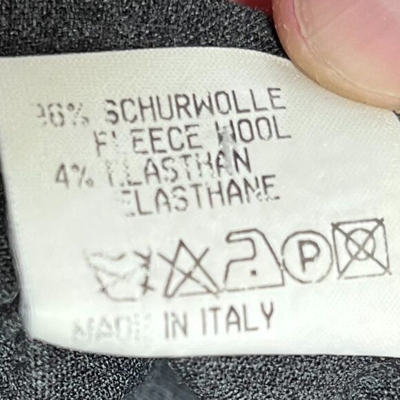 JIL SANDER Gray Soft Wool Work Pants Trousers  Women's Size EU 38 US 26 - Picture 5 of 9